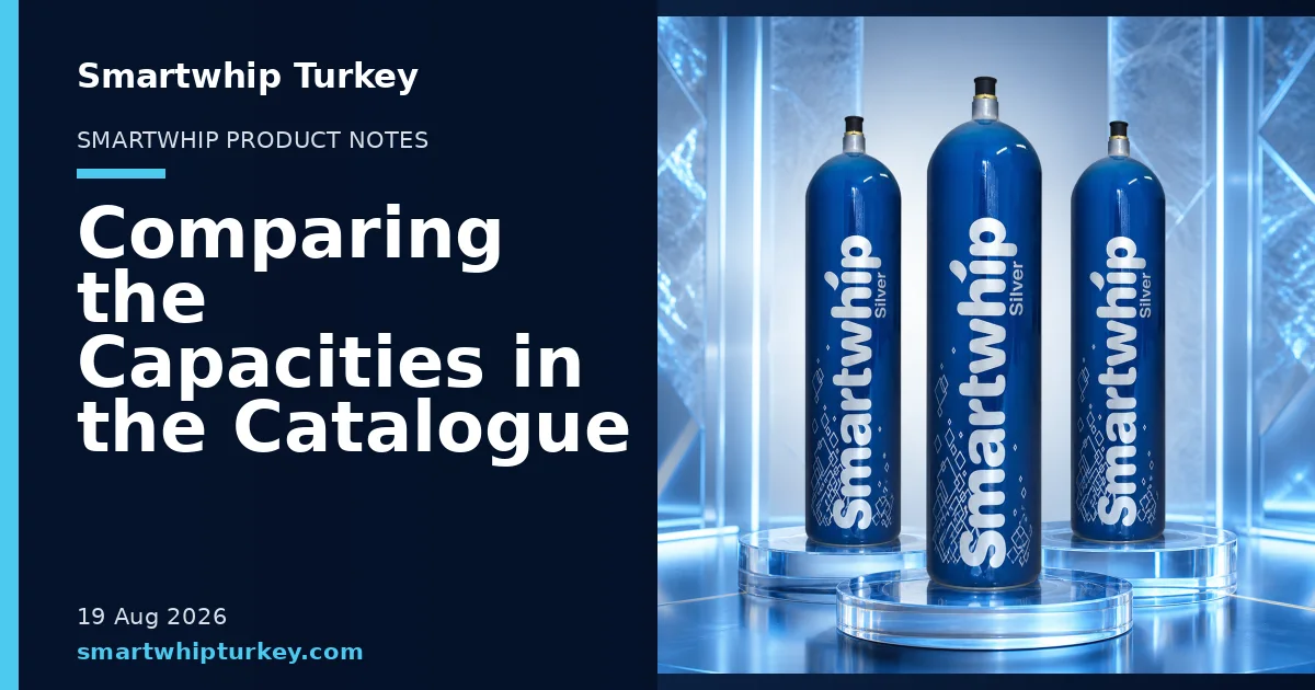 Smartwhip Turkey blog cover showing product cylinders in a studio setting